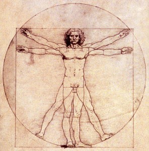 Знаменитый рисунок Леонардо Да Винчи